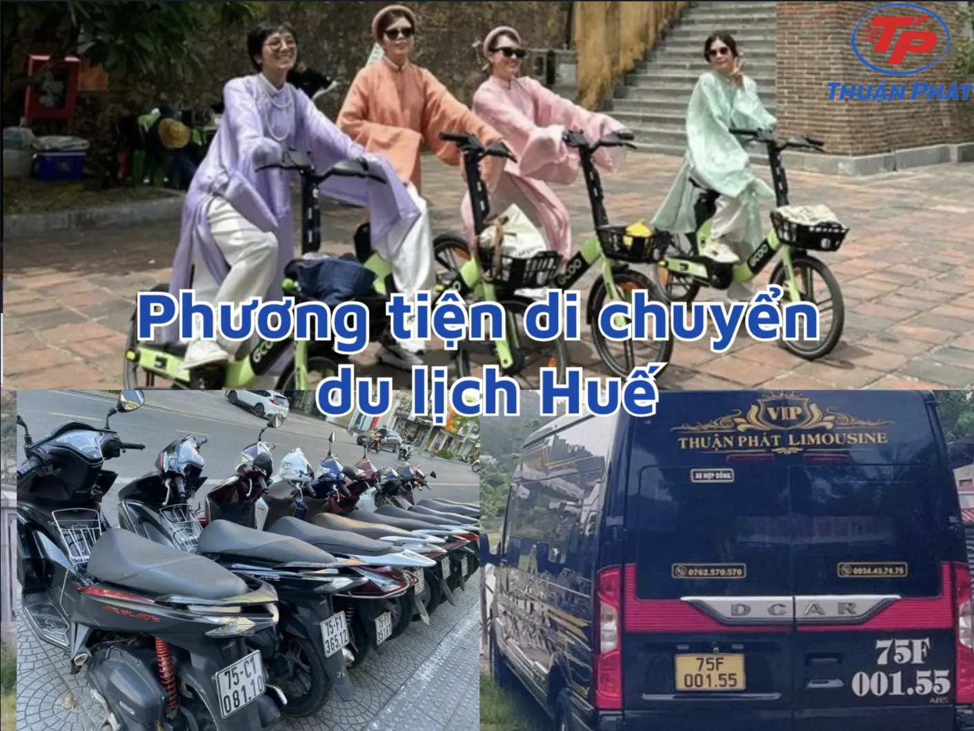 phuong tien di lai tai hue